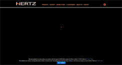 Desktop Screenshot of hertzaudiovideo.com
